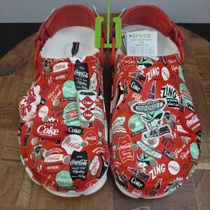 CROCS COCA COLA ALL-TERRAIN CLOG 209312 WHITE M5/W7